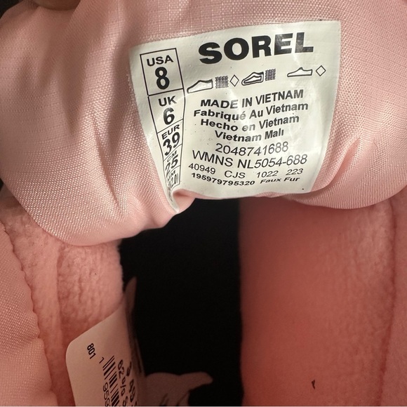 Women's Sorel Ona RMX Waterproof Puffy Strap Bootie Vintage Pink | Gum 1… - Picture 16 of 16